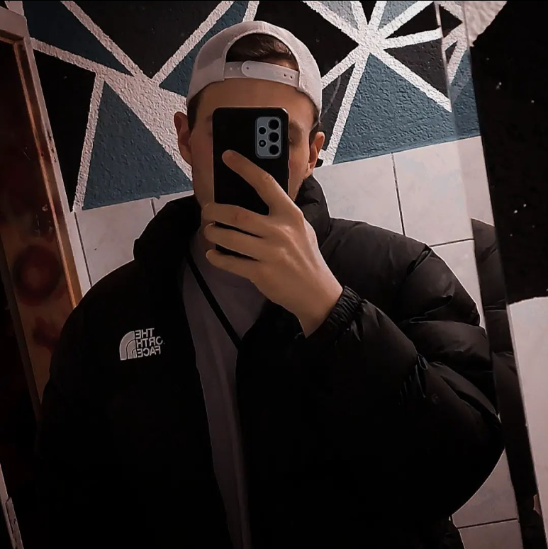Kevin Meißner with a North face jacket